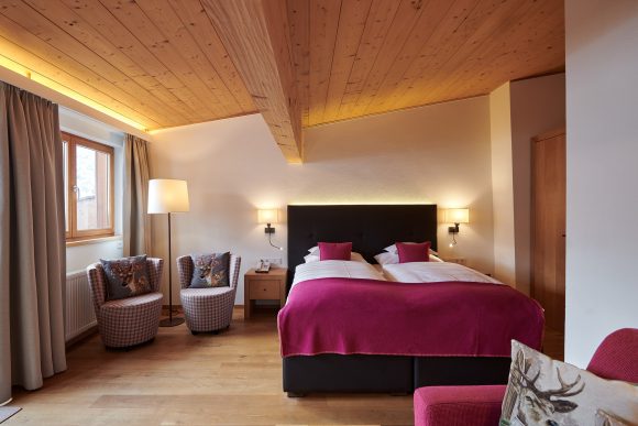 View of the Schafberg, a deluxe Double Room 