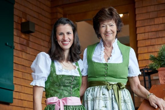 Hotel Garni Schneider's smiling hosts Carola Muxel & Inge Schneider