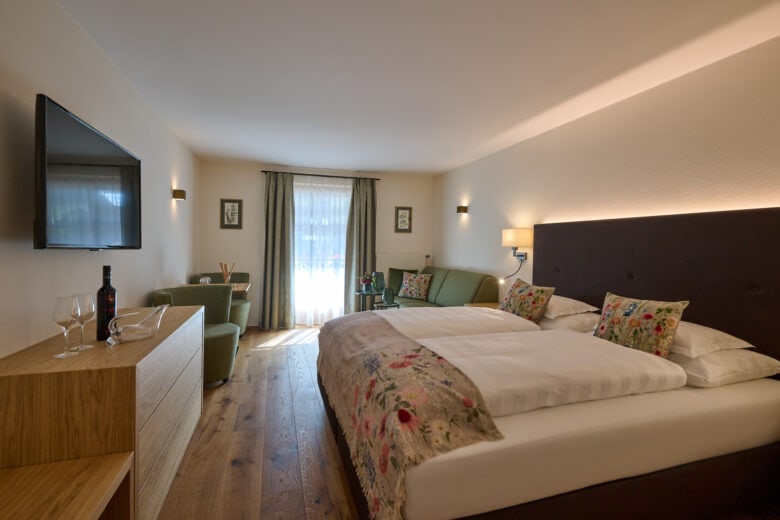 Superior Doppelzimmer Omeshorn mit Südbalkon
