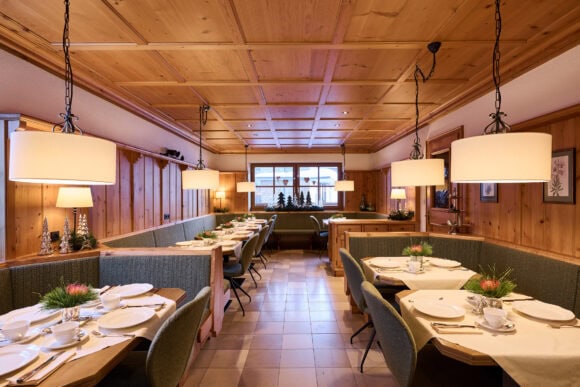 Frühstücksraum Hotel Garni Schneider