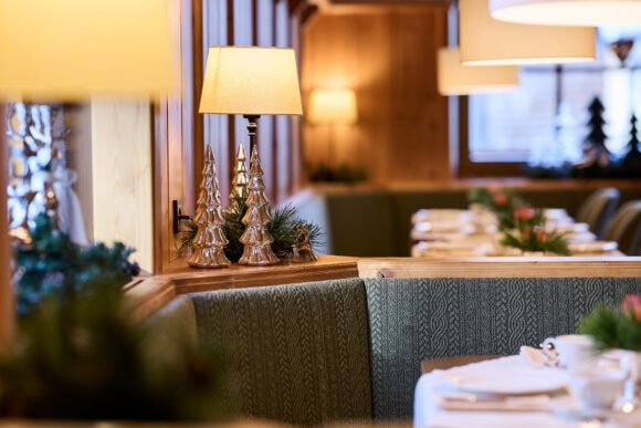 Liebevoll dekoriert im Hotel Garni Schneider