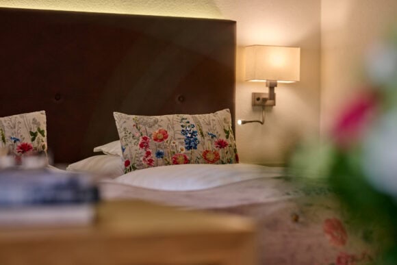 liebevolle Dekoration im Hotel Garni Schneider