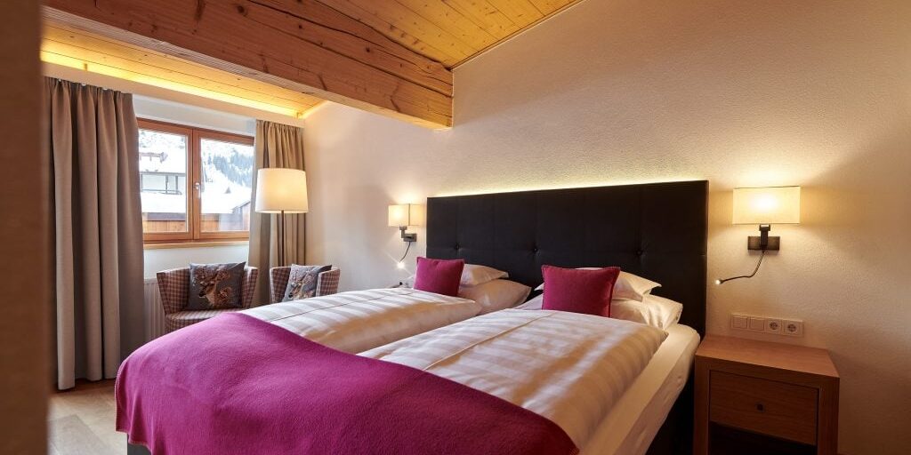 Deluxe Doppelzimmer Schafberg mit kleinem Dachbalkon